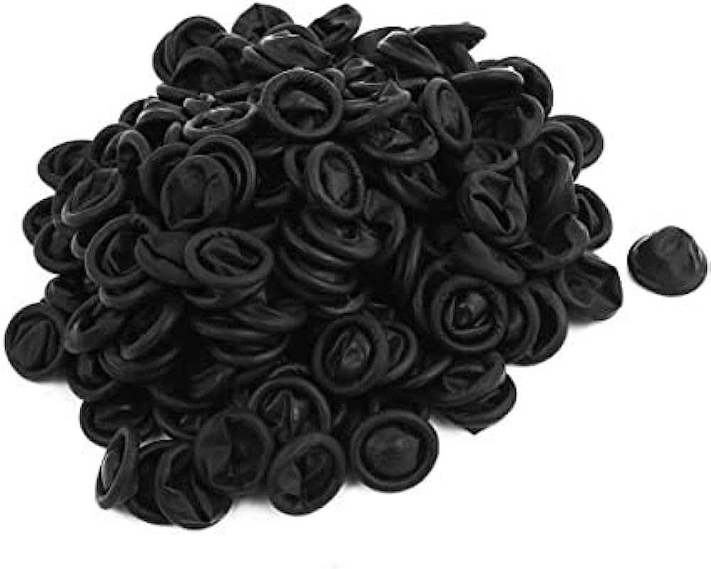 black latex girp covers