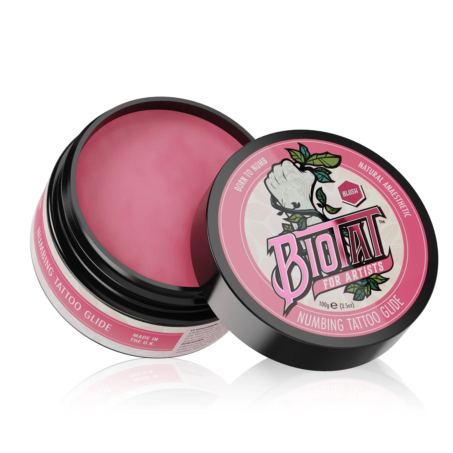 BIOTAT® NATURAL NUMBING TATTOO GLIDE - BLUSH 100g
