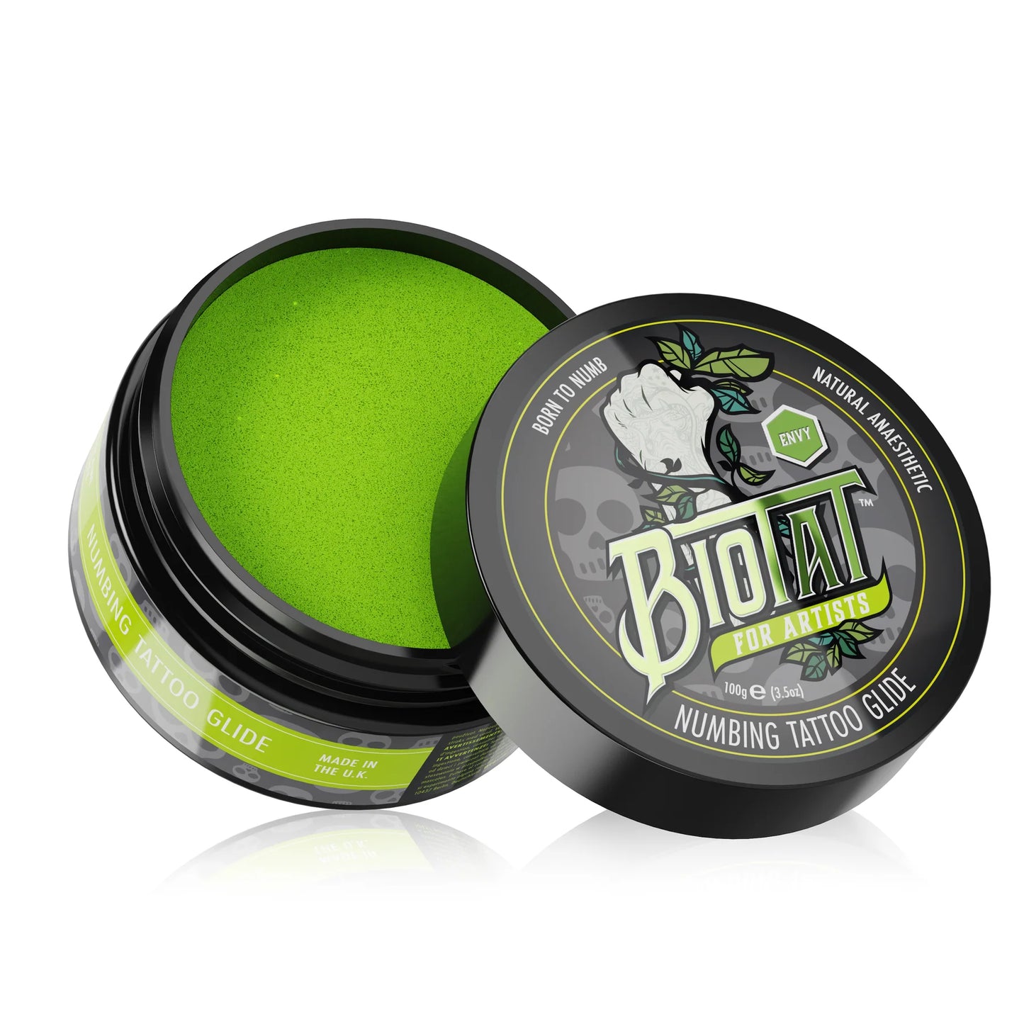 BIOTAT® NATURAL NUMBING TATTOO GLIDE - ENVY 100g