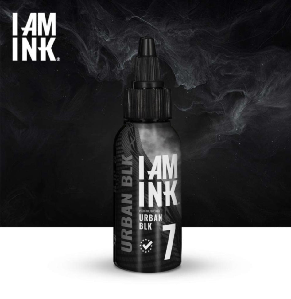 I AM INK #7 Urban pigment black 100ml