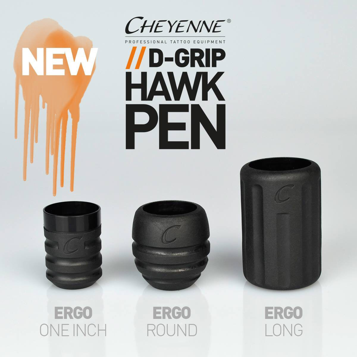 Cheyenne D grip ergo round - mmtattoo supplies