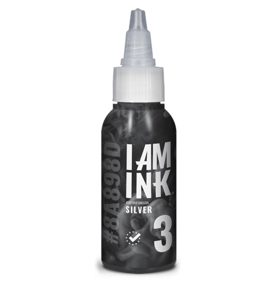 I AM INK #3 silver 50ML - mmtattoo supplies